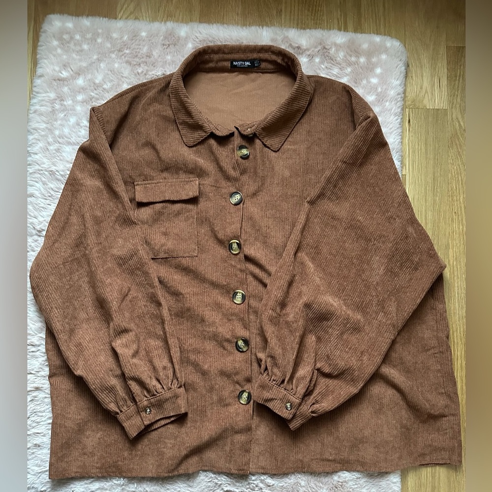 NASTY GAL relaxed button down
